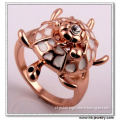 Cute Tortoise Rings with a baby on the top